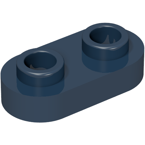 Part 35480 - Plate, Round 1 x 2 with Open Studs - De BrickPlaats