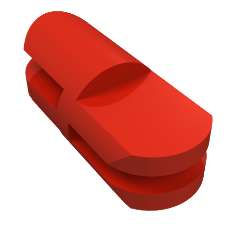 Part 3612 - Arm Piece Straight with 2 and 3 Fingers - De BrickPlaats