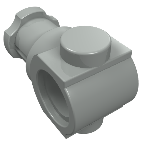 Part 3651 - Technic, Axle and Pin Connector - De BrickPlaats