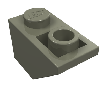 Part 3665 - Slope, Inverted 45 2 x 1 - De BrickPlaats