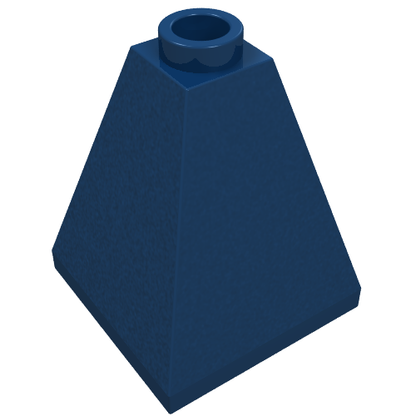 Part 3688 - Slope 75 2 x 2 x 2 Quadruple Convex - Blocked Open Stud or Hollow Stud - De BrickPlaats