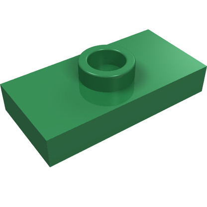Part 3794b - Plate, Modified 1 x 2 with 1 Stud with Groove (Jumper) - De BrickPlaats