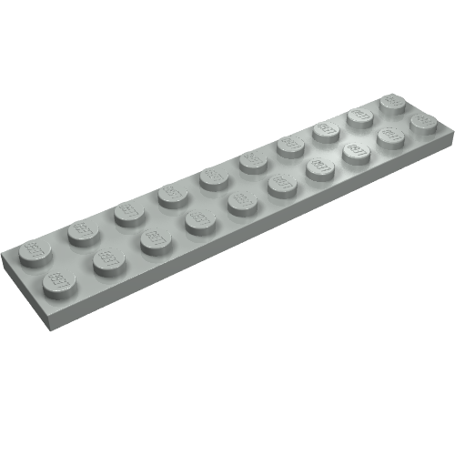 Part 3832 - Plate 2 x 10 - De BrickPlaats