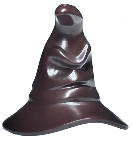 Part 38974 - Minifigure, Headgear Hat, Wizard / Witch with Face (HP Sorting Hat) - De BrickPlaats