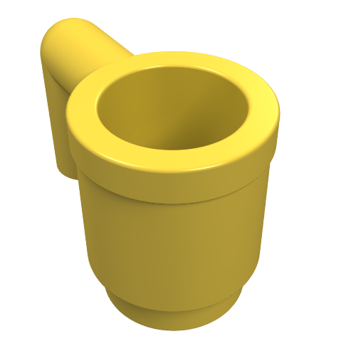 Part 3899 - Minifigure, Utensil Cup - De BrickPlaats