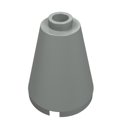 Part 3942b - Cone 2 x 2 x 2 - Blocked Open Stud - De BrickPlaats