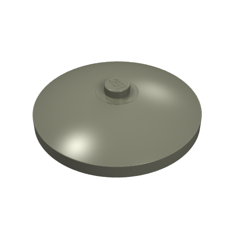 Part 3960 - Dish 4 x 4 Inverted (Radar) with Solid Stud - De BrickPlaats