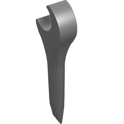 Part 4006 - Minifigure, Utensil Tool Spanner Wrench / Screwdriver - De BrickPlaats
