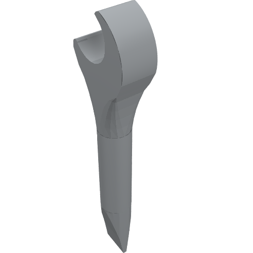 Part 4006 - Minifigure, Utensil Tool Spanner Wrench / Screwdriver - De BrickPlaats