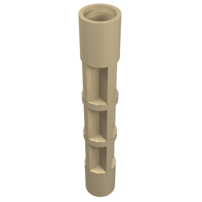 Part 40244 - Support 1 x 1 x 5 1/3 Spiral Staircase Axle - De BrickPlaats