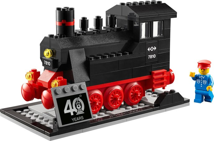 Set 40370 - Steam Engine {Reissue of Set 7810} - De BrickPlaats