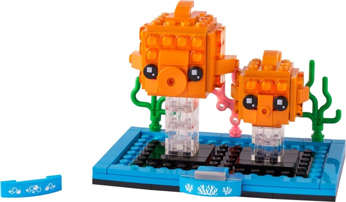LEGO® BrickHeadz™ Goldfish 40442 Building Kit - De BrickPlaats