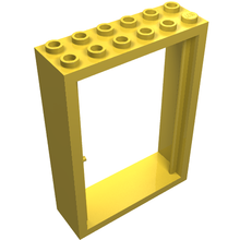 Part 4071 - Door, Frame 2 x 6 x 7 - De BrickPlaats