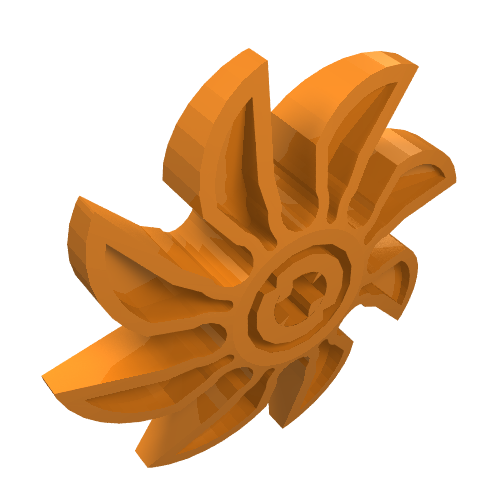 Part 41530 - Propeller 8 Blade 5 Diameter - De BrickPlaats