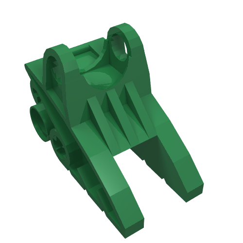 Part 41668 - Bionicle Foot with Ball Joint Socket 2 x 3 x 5 - De BrickPlaats