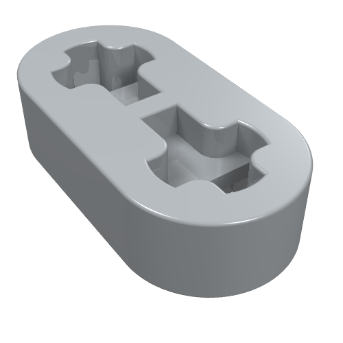Part 41677 - Technic, Liftarm Thin 1 x 2 - Axle Holes - De BrickPlaats