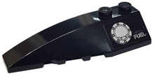 Part 41748pb070 - Wedge 6 x 2 Left with 'FUEL' and Filler Cap Pattern (Sticker) - Set 7786 - De BrickPlaats