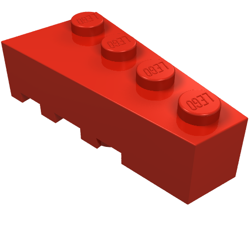 Part 41767 - Wedge 4 x 2 Right - De BrickPlaats