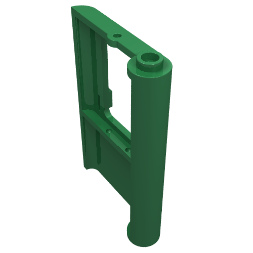Part 4181 - Door 1 x 4 x 5 Train Left, Thin Support at Bottom - De BrickPlaats