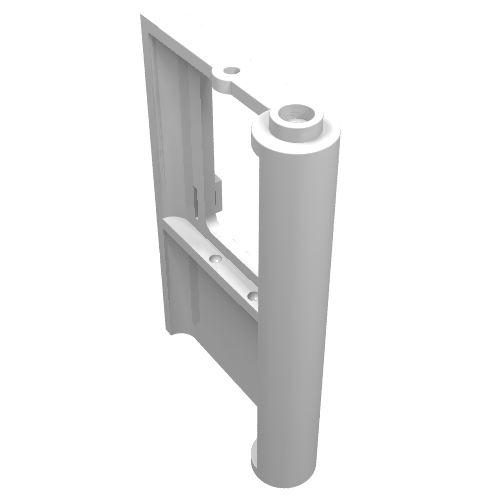 Part 4181 - Door 1 x 4 x 5 Train Left, Thin Support at Bottom - De BrickPlaats