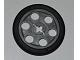 Part 4185c01 - Technic Wedge Belt Wheel (Pulley) with Black Technic Wedge Belt Wheel Tire (4185 / 2815) - De BrickPlaats