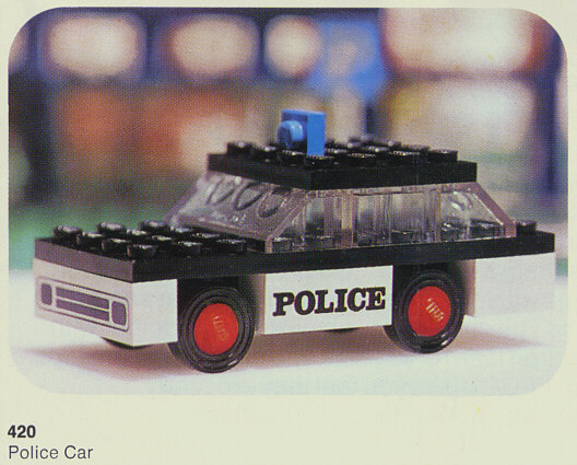Set 420 - Police Car - De BrickPlaats