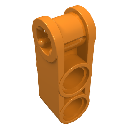 Part 42003 - Technic, Axle and Pin Connector Perpendicular 3L with 2 Pin Holes - De BrickPlaats