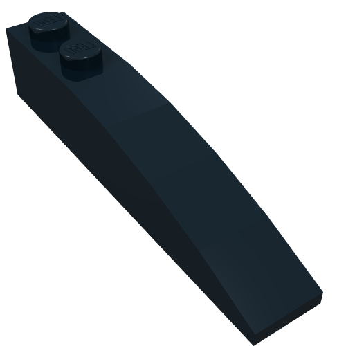 Part 42022 - Slope, Curved 6 x 1 - De BrickPlaats