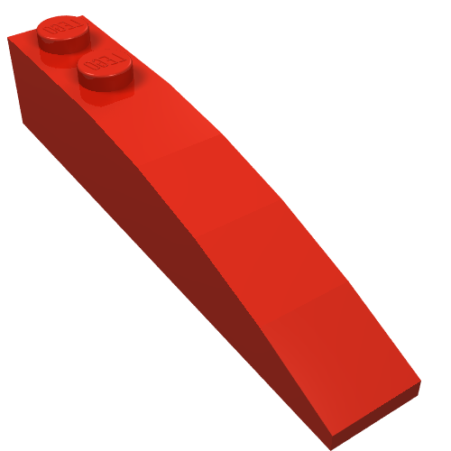 Part 42022 - Slope, Curved 6 x 1 - De BrickPlaats