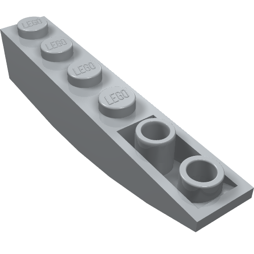 Part 42023 - Slope, Curved 6 x 1 Inverted - De BrickPlaats