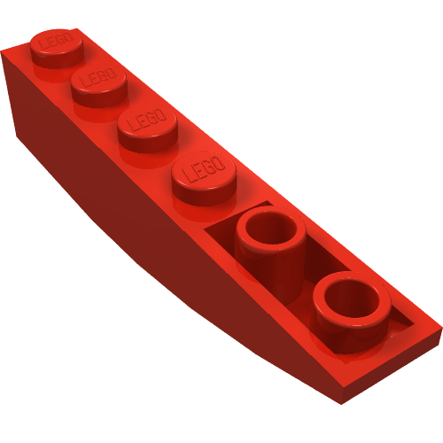 Part 42023 - Slope, Curved 6 x 1 Inverted - De BrickPlaats