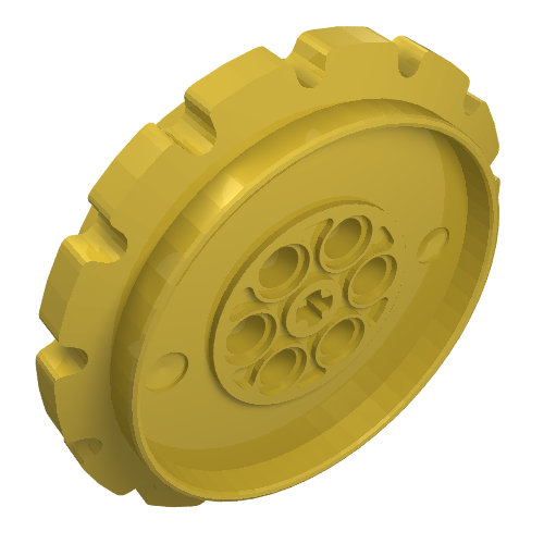 Part 42529 - Technic Tread Sprocket Wheel Extra Large - De BrickPlaats