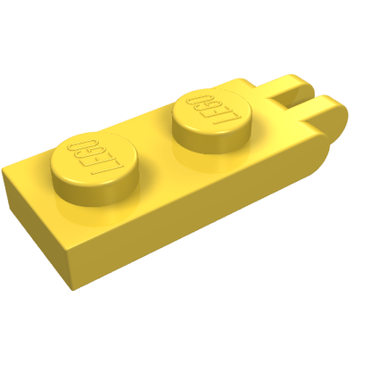 Part 4276a - Hinge Plate 1 x 2 with 2 Fingers on End - Solid Studs - De BrickPlaats
