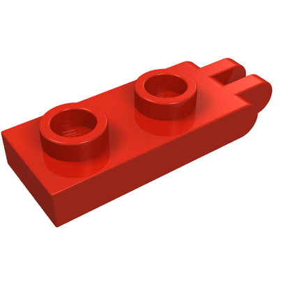 Part 4276b - Hinge Plate 1 x 2 with 2 Fingers on End - Hollow Studs - De BrickPlaats