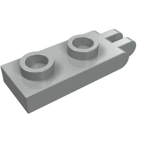 Part 4276b - Hinge Plate 1 x 2 with 2 Fingers on End - Hollow Studs - De BrickPlaats