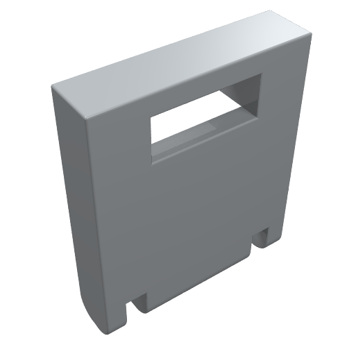 Part 4346 - Container, Box 2 x 2 x 2 Door with Slot - De BrickPlaats