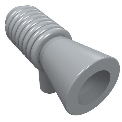 Part 4349 - Minifigure, Utensil Loudhailer / Megaphone / SW Blaster - De BrickPlaats