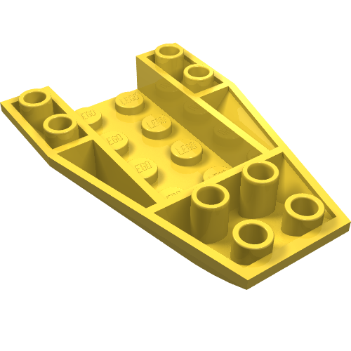 Part 43713 - Wedge 6 x 4 Triple Inverted Curved - De BrickPlaats