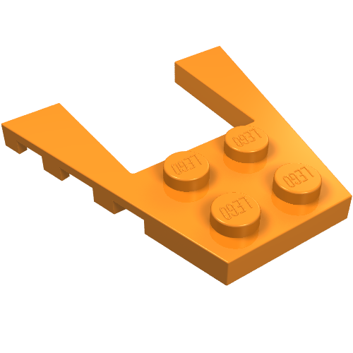 Part 43719 - Wedge, Plate 4 x 4 - De BrickPlaats