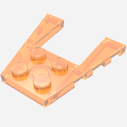 Part 43719 - Wedge, Plate 4 x 4 - De BrickPlaats