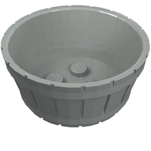 Part 4424 - Container, Barrel Half Large - De BrickPlaats