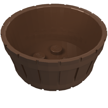 Part 4424 - Container, Barrel Half Large - De BrickPlaats