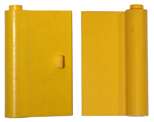 Part 445a - Door 1 x 3 x 4 Left with Thin Handle - De BrickPlaats