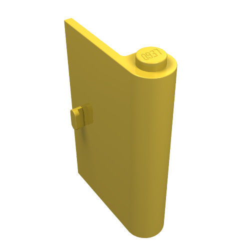 Part 446 - Door 1 x 3 x 4 Right - De BrickPlaats