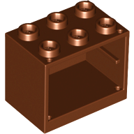 Part 4532b - Container, Cupboard 2 x 3 x 2 - Hollow Studs - De BrickPlaats