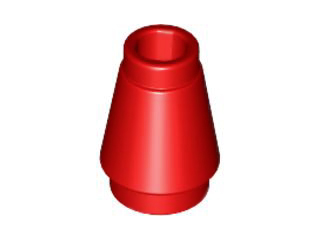 Part 4589b - Cone 1 x 1 with Top Groove - De BrickPlaats