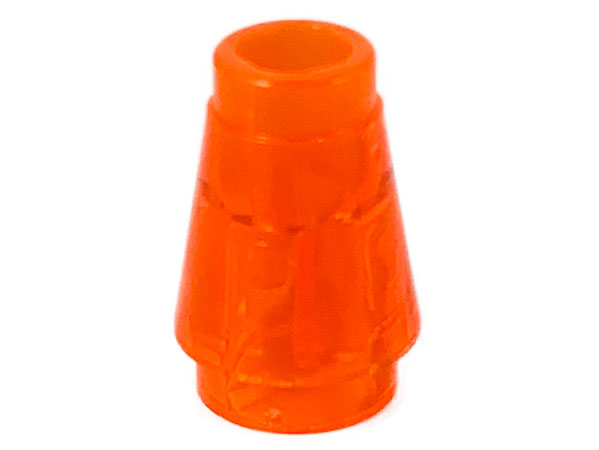 Part 4589b - Cone 1 x 1 with Top Groove - De BrickPlaats