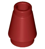 Part 4589b - Cone 1 x 1 with Top Groove - De BrickPlaats