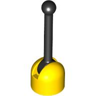 Part 4592c02 - Antenna Small Base with Black Lever (4592 / 4593) - De BrickPlaats