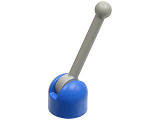 Part 4592c03 - Antenna Small Base with Light Gray Lever (4592 / 4593) - De BrickPlaats